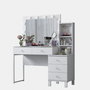 Hanah Home Mesa de Maquillaje Blanca con 10 Focos